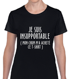T-shirt pour Femme insupportable couple