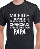 T-Shirt pour homme papa père famille
