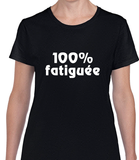 Hoodie Unisex fatiguée humour