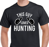 T-Shirt pour Homme hunting chasse