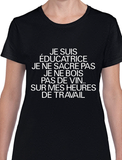 T-shirt pour Femme éducatrice