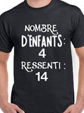 T-Shirt pour homme enfant famille