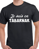 T-Shirt Vneck pour femme tabarnak humour