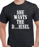 T-Shirt pour Homme diesel truck humour