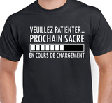 T-Shirt pour Homme sacre humour