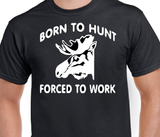 Hoodie Unisexe chasseur chasse orignal