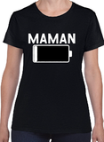 T-Shirt Vneck pour femme maman mère famille