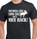 T-Shirt pour Homme chasse orignal chasseur