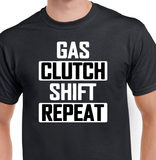 T-shirt pour Femme gas clutch repeat auto