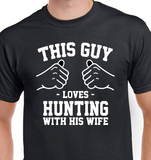 T-Shirt pour Homme hunting chasse chasseur