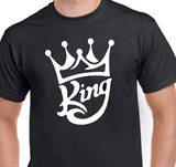T-Shirt pour Homme king roi famille humour