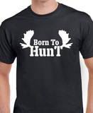 T-Shirt Vneck pour femme hunt chasse chasseur