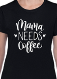 T-shirt pour Femme maman mère café humour