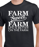 T-Shirt pour Homme farm ferme fermier