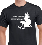 Hoodie Unisexe vegan chasse humour