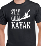 Hoodie Unisexe stay calm kayak