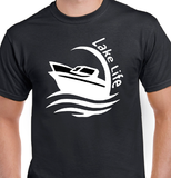 Hoodie Unisexe life lake lac bateau