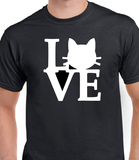 Hoodie Unisexe love cat chat