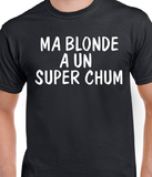 T-Shirt pour Homme super chum couple humour