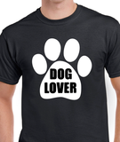 T-Shirt Vneck pour femme dog lover chien
