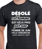 Hoodie Unisexe homme déjà pris juin