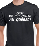 T-shirt pour Femme y fait frette