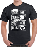 T-Shirt pour Homme fish fishing pêche pêcheur