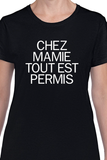 T-Shirt Vneck pour femme mamie grand-mère