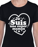 T-shirt pour Femme maman mère famille