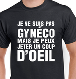 T-Shirt pour Homme gyneco humour