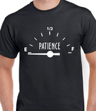 T-Shirt Vneck pour femme patience humour