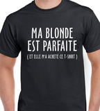 Hoodie Unisex blonde couple humour