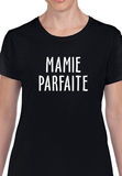 T-Shirt Vneck pour femme mamie grand-mère famille