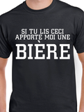 T-Shirt pour Homme bière alcool humour