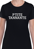 T-Shirt Vneck pour femme tannante humour