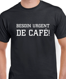 T-Shirt pour Homme café humour