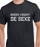T-Shirt Vneck pour femme sexe humour