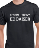 T-Shirt pour Homme baiser humour