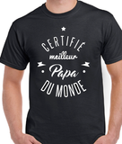 T-Shirt pour Homme papa père famille