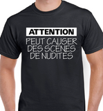 T-shirt pour Femme nudité humour