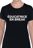 Hoodie Unisexe éducatrice break