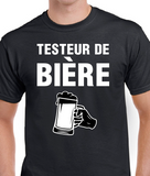 T-Shirt pour Homme testeur bière humour