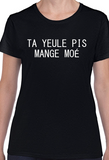 T-Shirt pour Homme mange moé humour