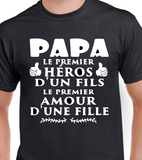 T-Shirt pour Homme papa père famille