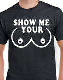 Hoodie Unisexe show boobs tits humour
