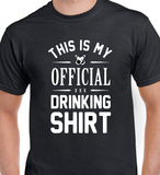 Hoodie Unisexe official drinking shirt humour
