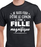 Hoodie Unisexe copain fille magnifique couple