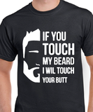 Hoodie Unisexe beard barbe humour
