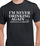 T-Shirt Vneck pour femme drinking bière humour