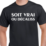 T-Shirt Vneck pour femme decaliss humour